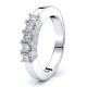 Lola Princess Cut Women Anniversary Wedding Ring
