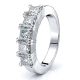 Rosannah Princess Women Anniversary Wedding Ring