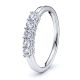 Shared Prong Women Anniversary Wedding Ring