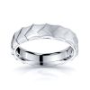 Lucas Hand Woven Mens Wedding Band