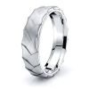 Lucas Hand Woven Mens Wedding Band