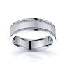 Caden Mens Hand Braided Wedding Band