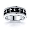 Cameron Religious Women Hand Braided Wedding Ring