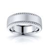 David Hand Woven Mens Wedding Ring