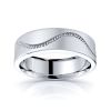 Jonathan Hand Woven Mens Wedding Band