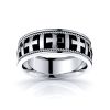 Christopher Christian Mens Hand Braided Wedding Ring