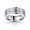 Lincoln Celtic Cross Mens Wedding Band