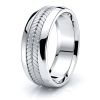 Jason Mens Hand Braided Wedding Band