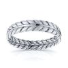 Declan Hand Woven Mens Wedding Ring