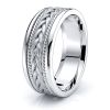 Colin Hand Woven Mens Wedding Ring