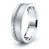 Micah Mens Hand Braided Wedding Band