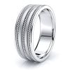 Soren Hand Woven Mens Wedding Ring