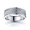 Theodore Mens Hand Braided Wedding Ring