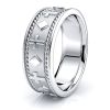 Thaddeus Religious Hand Woven Mens Wedding Ring