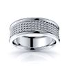 Maxwell Mens Hand Braided Wedding Band