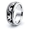 Caspian Antique Handmade Mens Wedding Ring