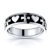 Flynn Christian Handmade Mens Wedding Ring