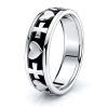 Flynn Christian Handmade Mens Wedding Ring