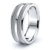 Gideon Mens Hand Braided Wedding Band