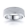 Augustus Hand Woven Mens Wedding Ring