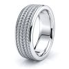 Augustus Hand Woven Mens Wedding Ring