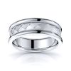 Louis Hand Woven Mens Wedding Band