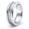 Louis Hand Woven Mens Wedding Band