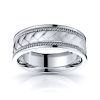 Frederick Mens Hand Braided Wedding Ring