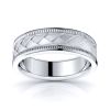 Amos Hand Woven Mens Wedding Band