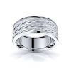 Maddox Mens Hand Braided Wedding Ring