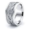 Hendrix Hand Woven Mens Wedding Band