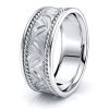 Chandler Mens Hand Braided Wedding Ring