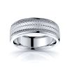 Walter Hand Woven Mens Wedding Band