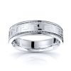 Shepherd 5mm Greek Key Mens Wedding Band