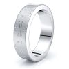 Sullivan Solid 7mm Cross Mens Wedding Band