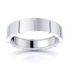 Philippa Solid 6mm Mens Wedding Ring