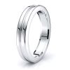 Leon Solid 4mm Mens Wedding Band