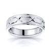 Solomon Solid 7mm Mens Wedding Ring