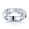 Jennifer Solid 6mm Mens Wedding Band