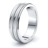 Jezebel Solid 7mm Mens Wedding Band