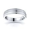 Winnie Solid 6mm Mens Wedding Band