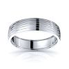 Ash Solid 6mm Mens Wedding Band