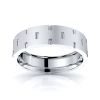 Alana Solid 6mm Mens Wedding Band