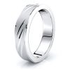 Opal Solid 6mm Mens Wedding Band