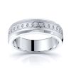 Avalon Solid 7mm Mens Wedding Ring