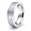 DENEME Todd Claddagh Mens Celtic Wedding Band