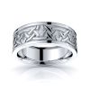 Colin Celtic Knot Mens Wedding Band