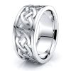 Davin Mens Celtic Wedding Band