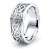 Arianrhod Celtic Heart Mens Wedding Ring