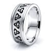 Brianna Trinity Knot Mens Celtic Wedding Band